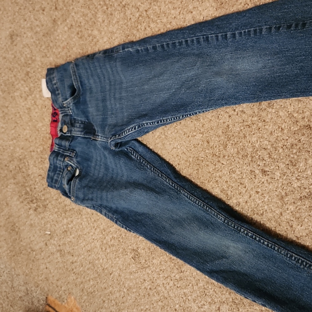 Boys size 10 regular Levi's.